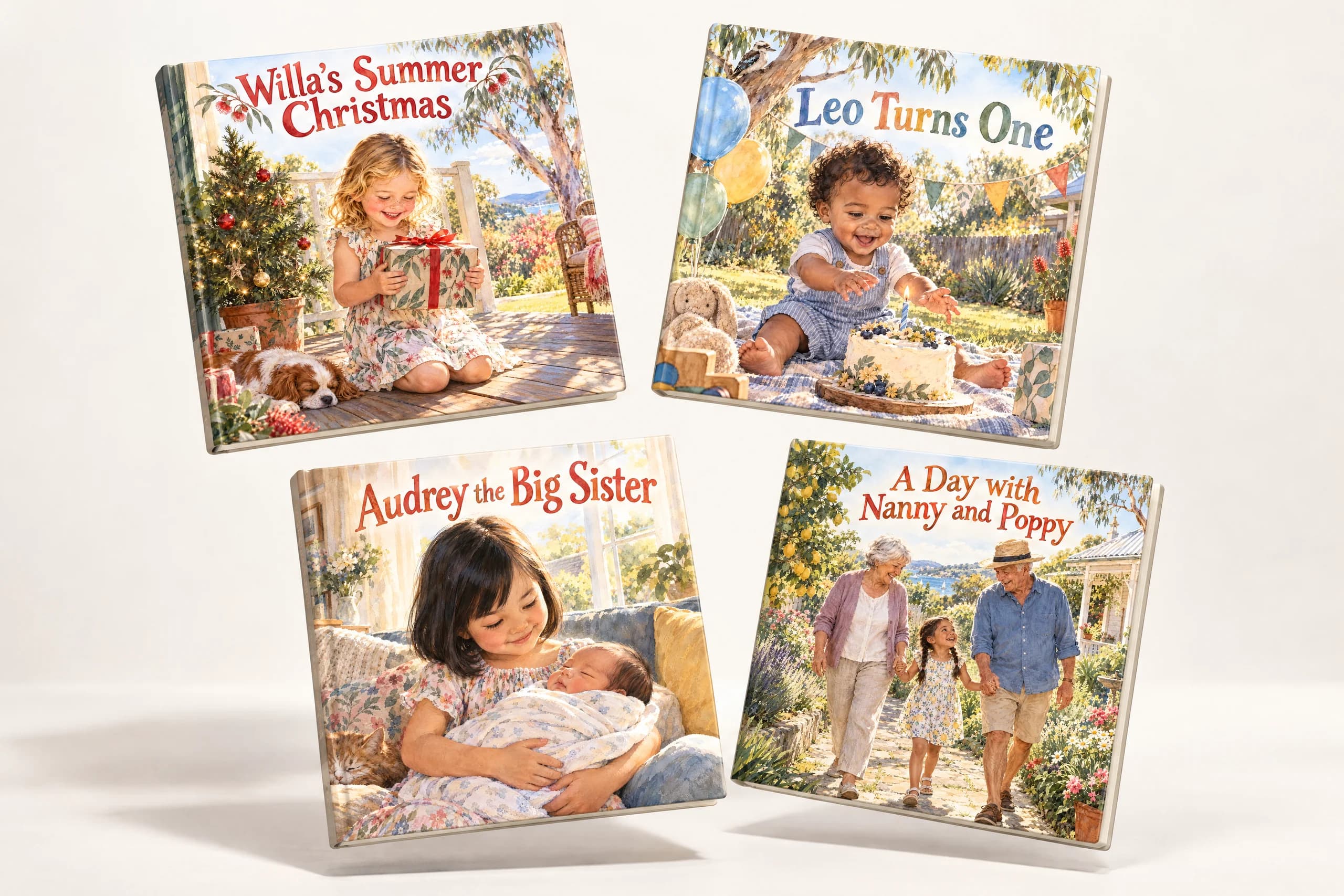 Four Paperlake books fanned out