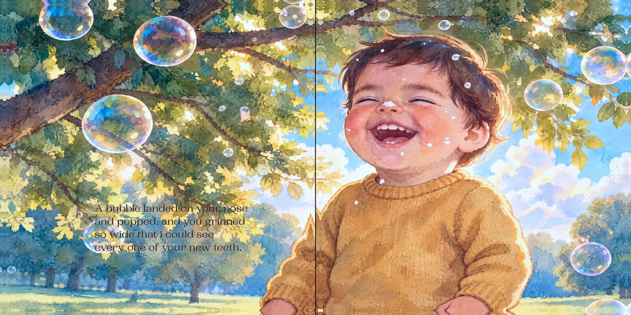 Leo's book: a spread from the middle