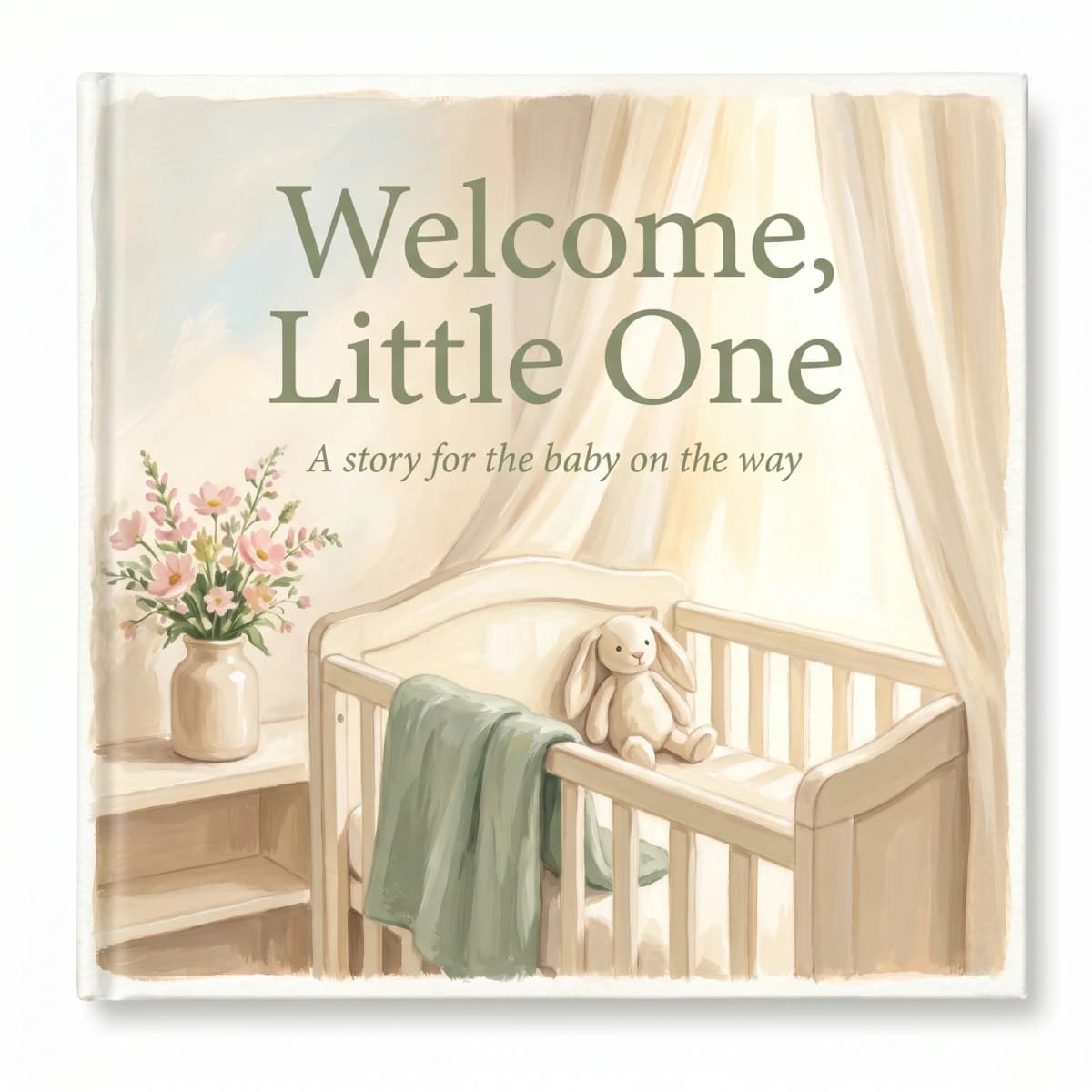 A Paper Lake personalised storybook designed as a baby shower gift